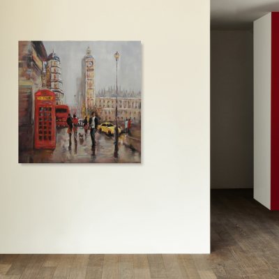 London Streets Canvas