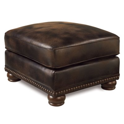 Lane Harlow Fabric Ottoman