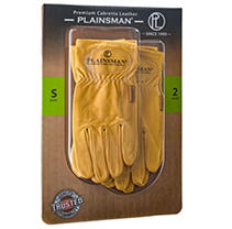 2 PAIR Plainsman Cabretta Leather Gloves XLARGE NIP FREE SHIPPING