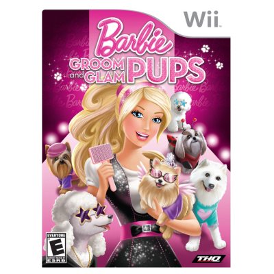 Barbie Groom and Glam Pups - Wii
