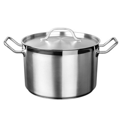 Stainless Steel Stock Pot With Lid - Various Sizes