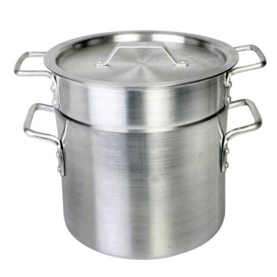 Aluminum Heavy Gauge Double Boiler - 3 pc. - Various Sizes