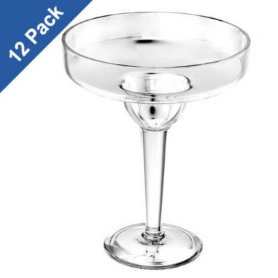 Clear Acrylic Margarita Glasses - 19 oz. - 12 pk.
