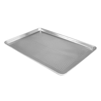 Half-Size Perforated Aluminum Sheet Pan - 18