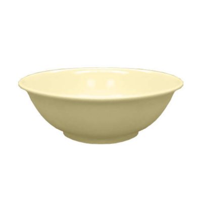 Excellanté Melamine Collection Rimless Bowl  - Tan - 7.5" -  30 oz. - 12 Pc.