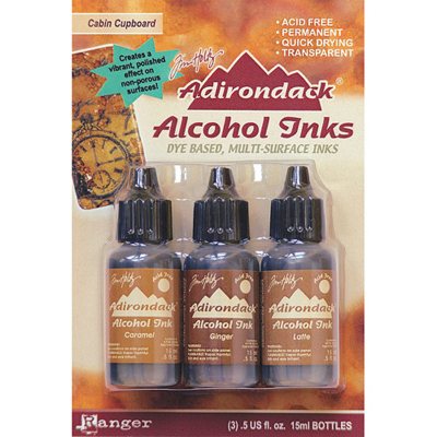 Adirondack Alcohol Ink 3-Pack (.5 Oz Each) - Cabin