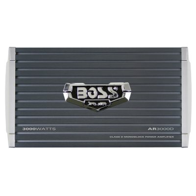 Boss Audio Armor 3000-watt Monoblock Class D 1 Ohm Stable Amplifier