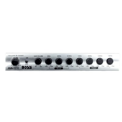 Boss Audio 7 Band Pre-Amp Equalizer with Subwoofer Control