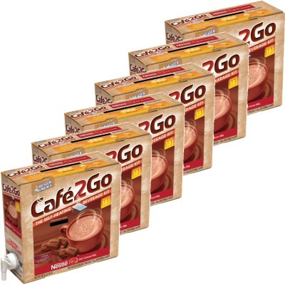 Cafe2Go Self-Heating Beverage Kit - Hot Cocoa - 6 pk.