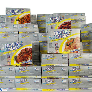 HeaterMeals 3 Assorted 48 Meal Pack 