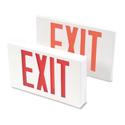 LED Exit Sign with Battery Back-Up