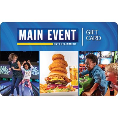 The Main Event $50 Gift Card - 2/$25