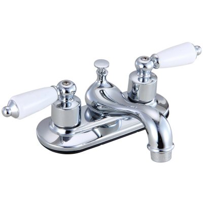 Hardware House 2 Handle Bathroom Faucet w/ Chrome Finish