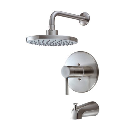 Hardware House Single Handle Tub/Shower Mixer w/ Brushed Nickel Finish