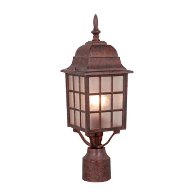 Hardware House Outdoor Post Light - Artesian Bronze