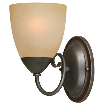 Hardware House Berkshire 1-Light Bath/Wall Light - Classic Bronze