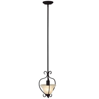 Hardware House Tuscany Pendant - Textured Black