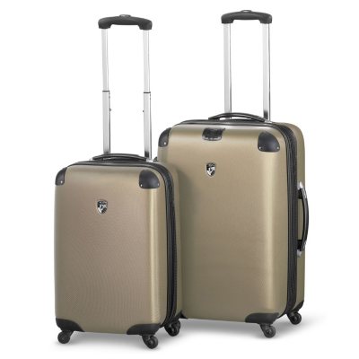 Heys USA Valet 2 Piece Lightweight Luggage Set - Bronze