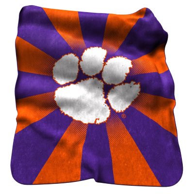 Clemson Raschel Throw