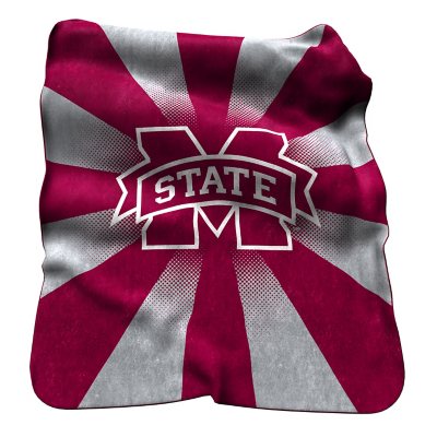 Mississippi State Raschel Throw