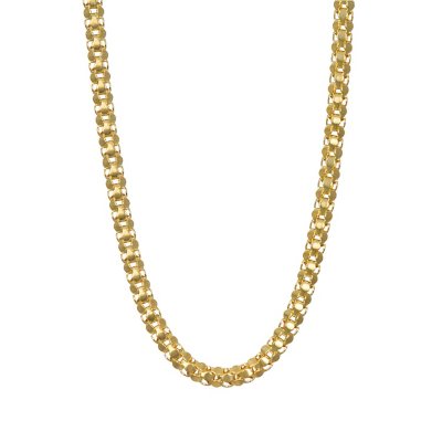 UPC 806939000087 product image for 14k Yellow Gold Mirror Cut Popcorn Chain, 20