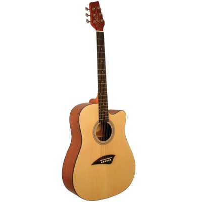 UPC 809312000117 product image for Kona Dreadnought Acoustic Guitar with Natural Satin Finish | upcitemdb.com