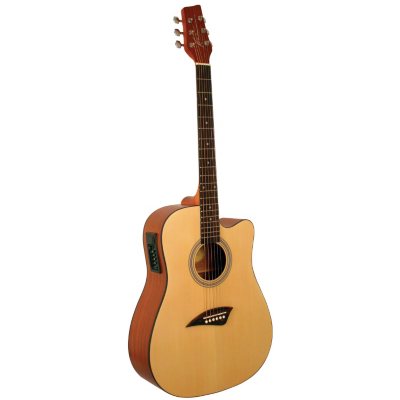 UPC 809312000131 product image for Kona Dreadnought Acoustic Electric Spruce Top Guitar with High Gloss Finish | upcitemdb.com