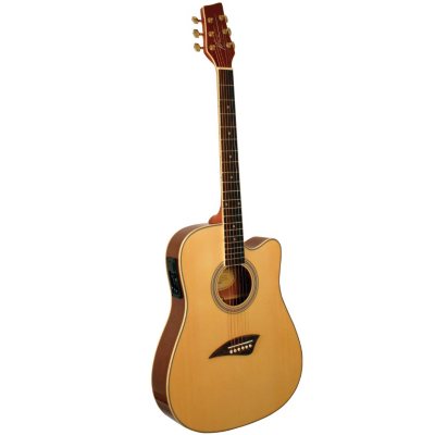 UPC 809312000278 product image for Kona Thin Body Acoustic/Electric Guitar with High Gloss Finish Select Spruce Top | upcitemdb.com