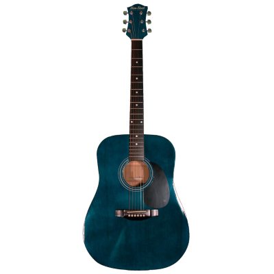 UPC 809312001053 product image for Main Street Acoustic Dreadnought Guitar in Transparent Blue | upcitemdb.com