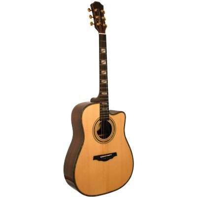 UPC 809312001404 product image for Kona Thin Body 41in Acoustic Guitar with Spruce Top and Rosewood Body in High Gl | upcitemdb.com