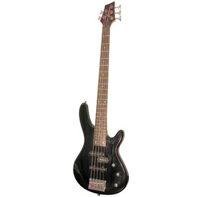 UPC 809312020146 product image for Kona 5 String Electric Bass in Black | upcitemdb.com