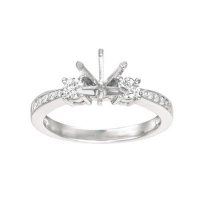 .32 ct. t.w. Diamond Setting - 6 prong (I, I1) 