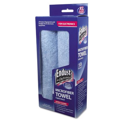 microfiber towels pack unscented endust sized electronics sam club samsclub
