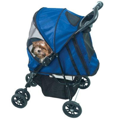 Pet Gear Happy Trail Stroller - Blue