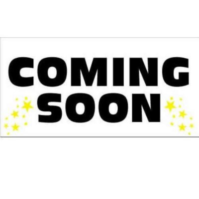 Digital Vinyl "Coming Soon" Banner - 3' x 6'