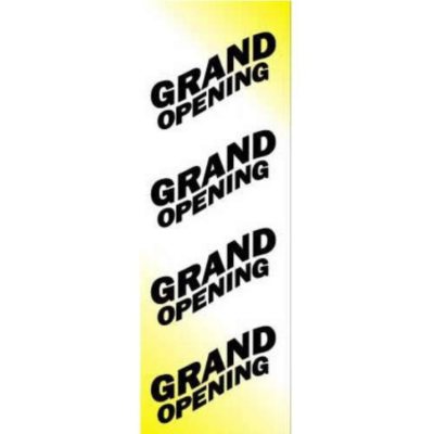 Digital Vinyl "Grand Opening" Banner - 2' x 6'