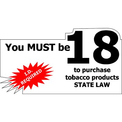 Must be 18/ ID Required - 7