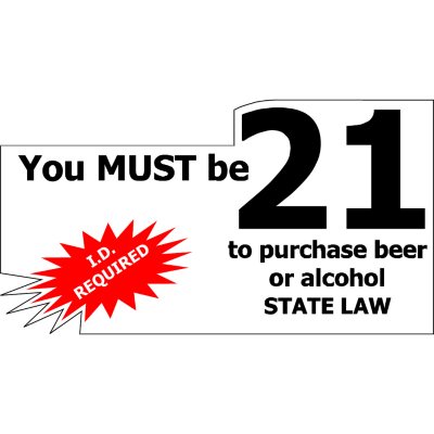 Must be 21/ ID Required - 7