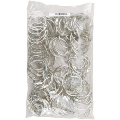 Chrome Book Ring 1.5" 100/Bag