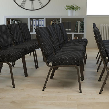 Hercules Extra Wide Stacking Church Chair  FCH2214GV806