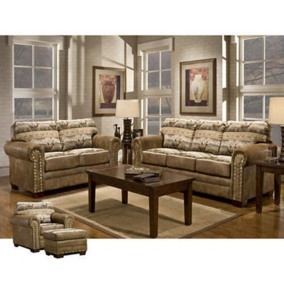 Rocky Mountain Elk Living Room Set - 4 pc.