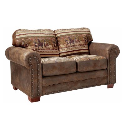 Wild Horses Loveseat