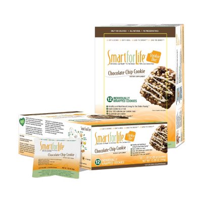Smart for Life Cookie Diet Meal Replacements - Chocolate Chip - 12 ct.