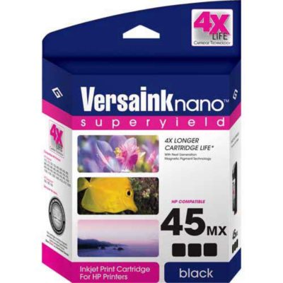 VersaInk Nano™ 4X Life MICR Ink - 45MX Black