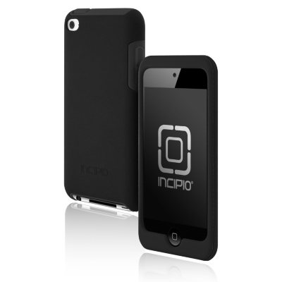Incipio iPod touch 4G SILICRYLIC Hard Shell Case with Silicone Core- Black