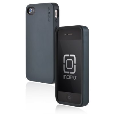 Incipio iPhone 4/4S NGP Matte Semi-Rigid Soft Shell Case - Gunmetal 