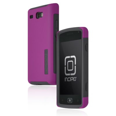 Incipio Samsung Focus Flash SILICRYLIC Hard Shell Case with Silicone Core - Purple/Gray