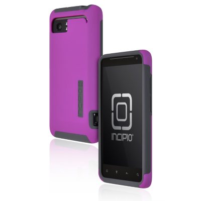 Incipio HTC Vivid SILICRYLIC Hard Shell Case - Dark Purple/Gray