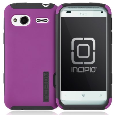 Incipio HTC Radar 4G SILICRYLIC Hard Shell Case - Dark Purple/Gray
