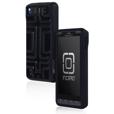 Incipio Motorola Droid X2 Step Semi-Rigid Soft Shell Case - Black